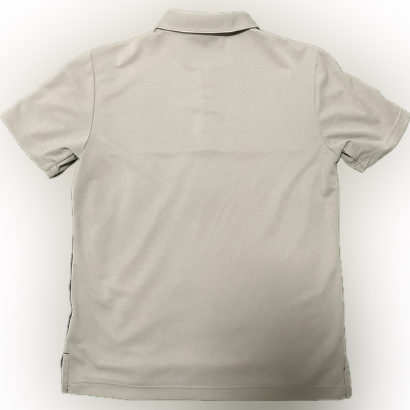 Adidas Golf Shirt. Size - Small. Light grey with Navy stripes. - Picture 2 of 2